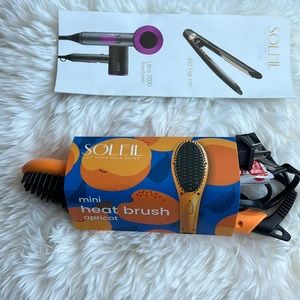 Soleil mini heat brush